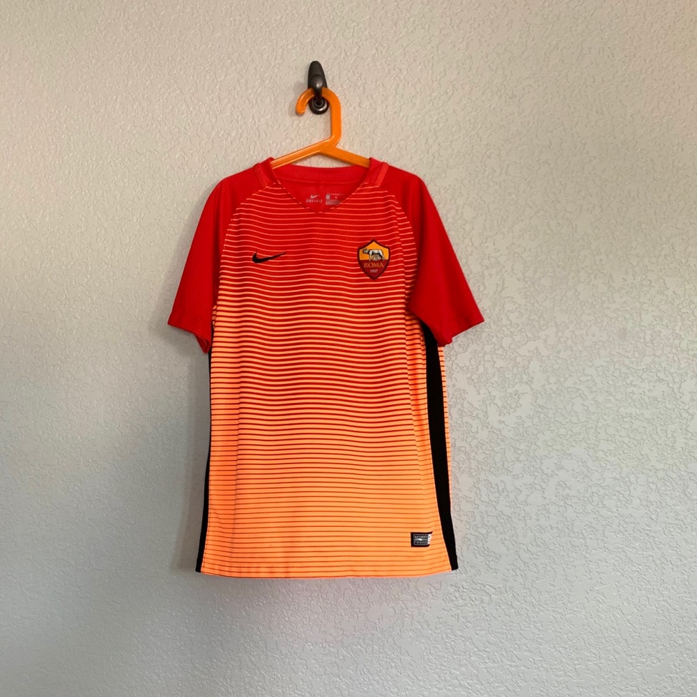 Youth Authentic Nike Roma Soccer Jersey